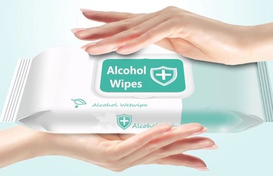 Pembersih Tangan Antiseptik Alkohol Pembersih Sekali Pakai 10 lembar / Kantong