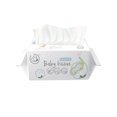 Nonwoven Spunlace Baby Tisu Pembersih Rumah Tangga Ringan Untuk Kulit Sensitif