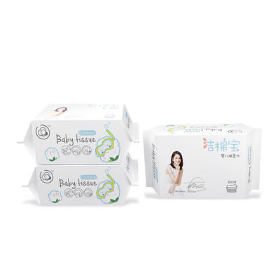 Nonwoven Spunlace Baby Tisu Pembersih Rumah Tangga Ringan Untuk Kulit Sensitif