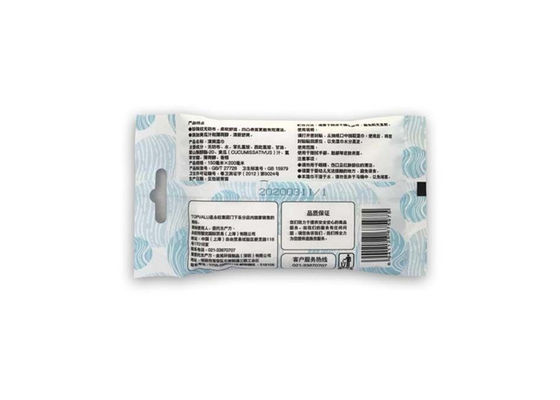 Tisu Basah Dewasa Nonwoven Mint Fragrance Dengan Jus Mentimun