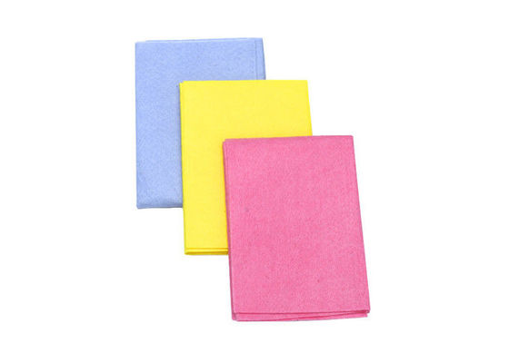 Jarum Pencelupan Warna Sekali Pakai Punched Non Woven Cleaning Wipes