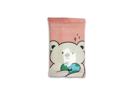 Spunlace Nonwoven Baby Wet Wipes Perawatan Kulit Untuk Membersihkan Tangan