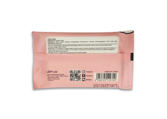 Spunlace Nonwoven Baby Wet Wipes Perawatan Kulit Untuk Membersihkan Tangan